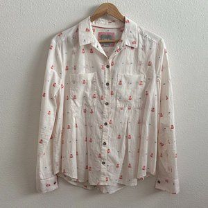 Anthropologie Maeve Button Up Shirt